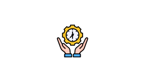 icon thể hiện cho giải pháp tiết kiệm thời gian và công sức của dịch vụ chuyển văn phòng trọn gói