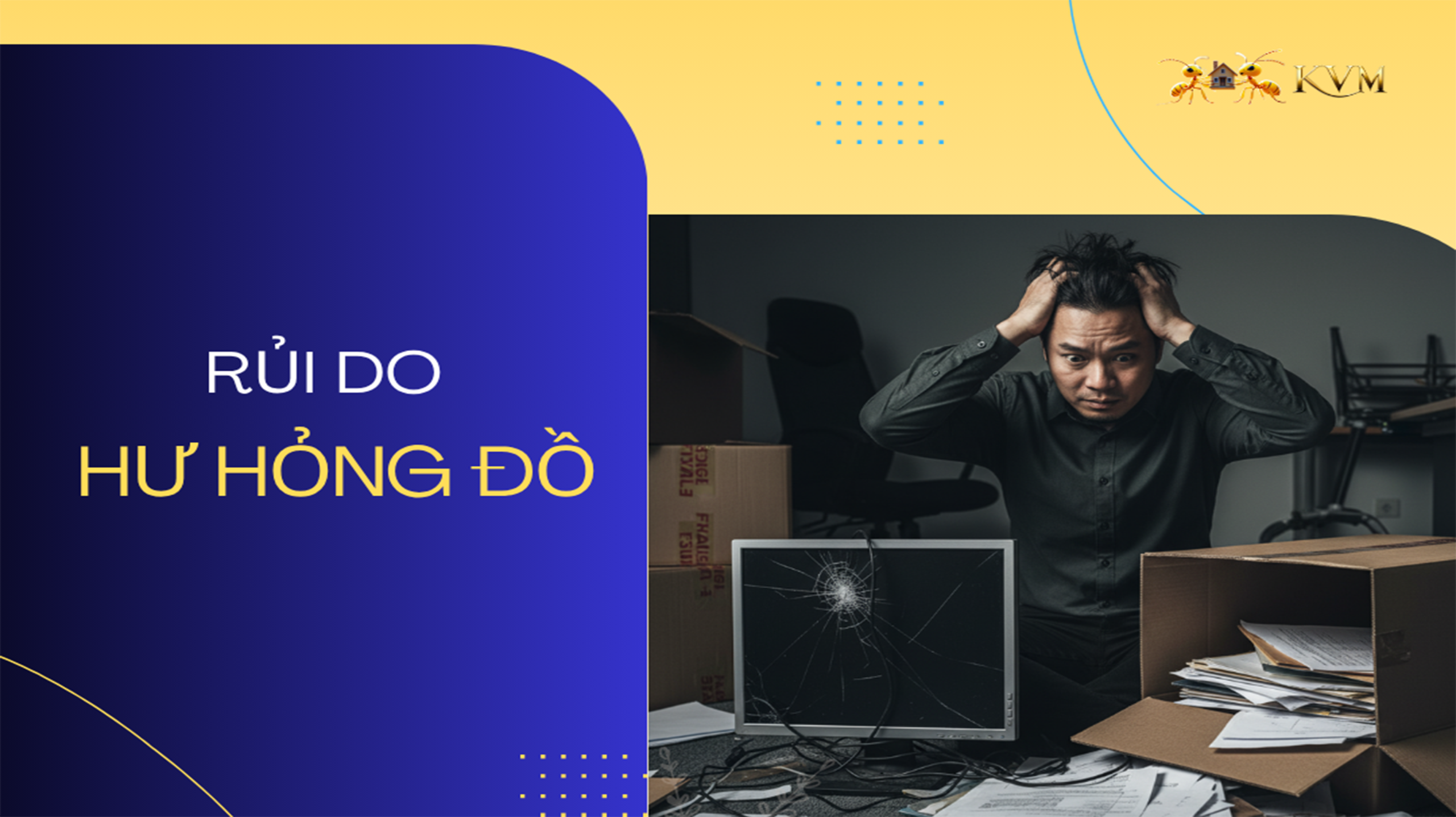 Rủi do hư hỏng đồ đạc nếu thiếu kinh nghiệm vận vận chuyển đồ đạc văn phòng